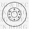 BORG & BECK BBD5123 Brake Disc